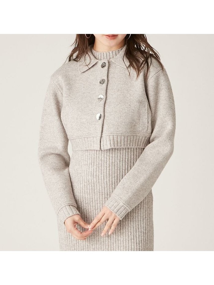 【リリーブラウン/Lily Brown】のショートニットジャケット インテリア・キッズ・メンズ・レディースファッション・服の通販 founy(ファニー) https://founy.com/ 雑誌掲載アイテム Magazine Items ファッション雑誌 Fashion Magazines ヴィヴィ ViVi ファッション Fashion レディースファッション Ladies' Fashion Online アウター Coat Outerwear ジャケット Jackets イエロー Yellow 春 Spring クロップド Cropped コンパクト Compact 3月号 March Issue 4月号 April Issue ジャケット Jacket セットアップ Set Up 雑誌 Magazine デニム Denim なめらか Smooth バランス Balance メランジ Melange おすすめ Recommend |ID: prp329100004594056 ipo3291000000032628810