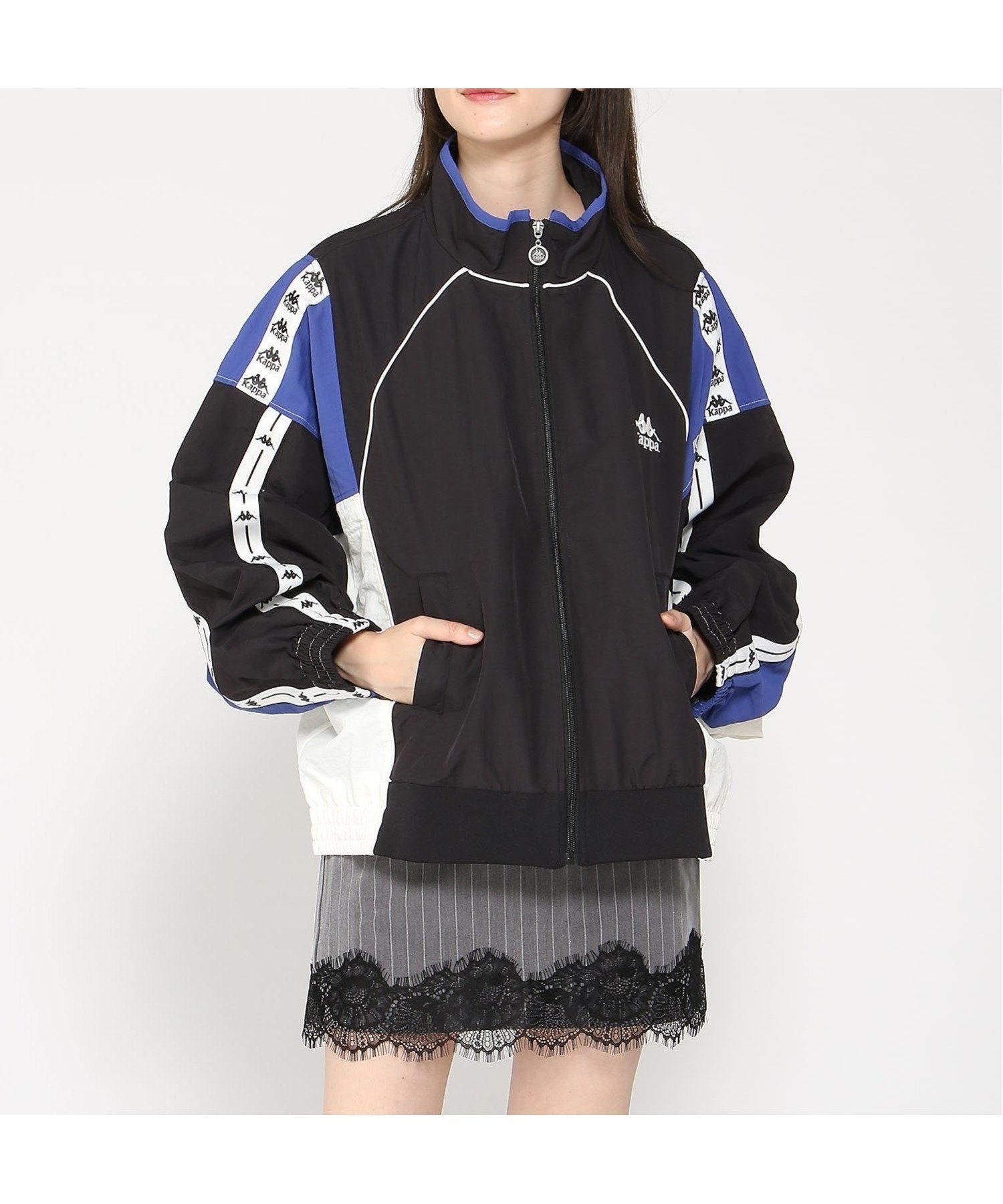 【ニッキー/nikki】のKappa/バンダトラックジャケット インテリア・キッズ・メンズ・レディースファッション・服の通販 founy(ファニー) 　ファッション　Fashion　レディースファッション　Ladies' Fashion Online　アウター　Coat Outerwear　ジャケット　Jackets　クラシカル　Classical　BK|ID: prp329100004594068 ipo3291000000032629014