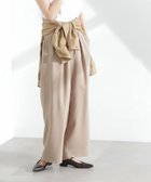 【ナノ ユニバース/nano universe】のメランジドライ イージーワイドパンツ(セットアップ可) 人気、トレンドファッション・服の通販 founy(ファニー) ファッション Fashion レディースファッション Ladies' Fashion Online セットアップ Setup パンツ Pants サンダル Sandals セットアップ Set Up 半袖 Short Sleeve メランジ Melange ワイド Wide おすすめ Recommend 夏 Summer 2025年 2025 2025-2026秋冬・A/W Aw/Autumn/Winter/Fw/Fall/2025-2026 thumbnail ベージュ|ID: prp329100004594072 ipo3291000000032629118