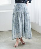 【ルクールブラン/le.coeur blanc】のリーフプリントキリカエギャザースカート 人気、トレンドファッション・服の通販 founy(ファニー) ファッション Fashion レディースファッション Ladies' Fashion Online スカート Skirt シアー Sheer ストレート Straight セットアップ Set Up トレンド Trend なめらか Smooth プリント Print ヘムライン Hemline リラックス Relax リーフ Leaf おすすめ Recommend 夏 Summer thumbnail ブルー柄|ID: prp329100004594361 ipo3291000000032636178