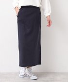 【デッサン/Dessin】の【セットアップ可能・洗える】パッチポケット付ストレートスカート ネイビー|ID: prp329100004594395 ipo3291000000032637154