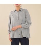 【マイカ ディール/MICA & DEAL】の【marmors】ALBINI cut shirt 人気、トレンドファッション・服の通販 founy(ファニー) ファッション Fashion レディースファッション Ladies' Fashion Online トップス・カットソー Tops/Tshirt シャツ/ブラウス Shirts/Blouses ロング / Tシャツ T-Shirts イタリア Italy エアリー Airy カットソー Cut And Sew シンプル Simple トレンド Trend 人気 Popularity ベーシック Basic おすすめ Recommend thumbnail BLUE-GRAY|ID: prp329100004594400 ipo3291000000032637343