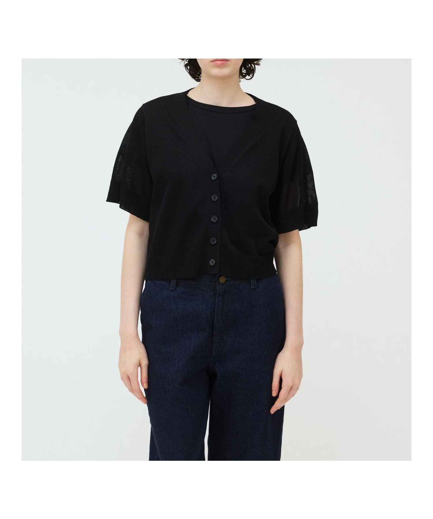 【マーコート/MARcourt】のmizuiro ind Vネックショートカーディガン 人気、トレンドファッション・服の通販 founy(ファニー) 　ファッション　Fashion　レディースファッション　Fashion for Women　トップス・カットソー　Cut & Sew Tops　カーディガン・羽織り　Layered Style Cardigans　Vネックトップス　V-Neck Tops / V-Cut Neckline Shirts　シアー　Sheer, See-Through　シンプル　Simple, Minimal　ポケット　Pocket, Pocket Detail　人気　Popular, Best Seller　今季　This Season, Current Season　夏　Summer　 other-1|ID: prp329100004594425 ipo3291000000032637757