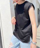 【スピック&スパン/Spick & Span】の《追加2》ファインコットンノースリーブプルオーバー ブラック|ID: prp329100004594434 ipo3291000000032637942