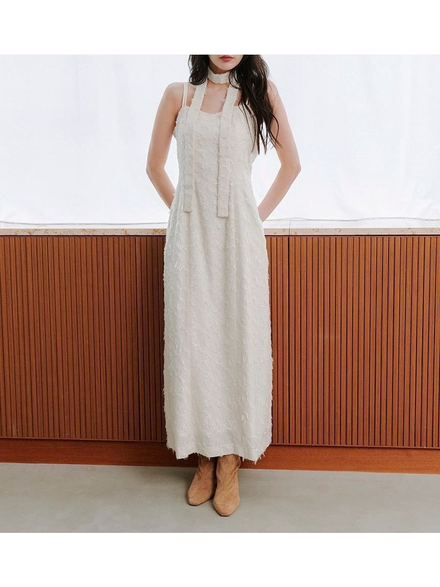 【スナイデル/SNIDEL】のフェザージャガードキャミワンピース 人気、トレンドファッション・服の通販 founy(ファニー) 　ファッション　Fashion　レディースファッション　Ladies' Fashion Online　ワンピース　Dress　キャミワンピース　No Sleeve Dresses　エアリー　Airy　キャミワンピース　Cami Dress　デコルテ　Decolletage　トレンド　Trend　フェザー　Feather　リュクス　Luxe　エレガント 上品　Elegant　今季　This Season　 other-1|ID: prp329100004594463 ipo3291000000032638332