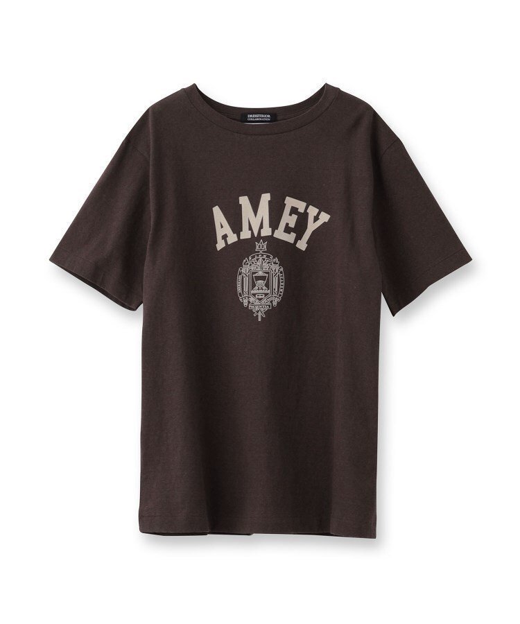 【ドレステリア/DRESSTERIOR】のAmericana(アメリカーナ)【別注】カレッジTシャツ インテリア・キッズ・メンズ・レディースファッション・服の通販 founy(ファニー) 　ファッション　Fashion　レディースファッション　Ladies' Fashion Online　トップス・カットソー　Tops/Tshirt　シャツ/ブラウス　Shirts/Blouses　ロング / Tシャツ　T-Shirts　シンプル　Simple　プリント　Print　ヴィンテージ　Vintage　別注　Special Order　夏　Summer　モカブラウン|ID: prp329100004594523 ipo3291000000032639471
