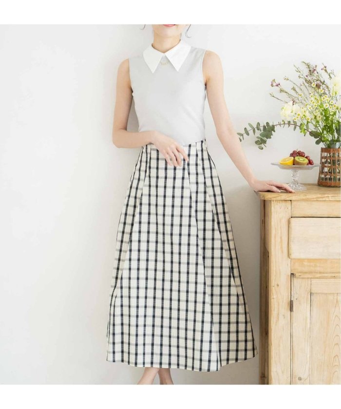 【ノエラ/Noela】のドビーチェック柄スカート インテリア・キッズ・メンズ・レディースファッション・服の通販 founy(ファニー) https://founy.com/ ファッション Fashion レディースファッション Ladies' Fashion Online スカート Skirt チェック Check ポケット Pocket 夏 Summer 春 Spring S/S・春夏 Ss・Spring/Summer |ID: prp329100004594546 ipo3291000000032639727