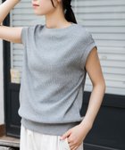 【アーバンリサーチ ドアーズ/URBAN RESEARCH DOORS】のFORK SPOON 変形ワッフルノースリーブプルオーバー GRAY|ID: prp329100004594580 ipo3291000000032751890