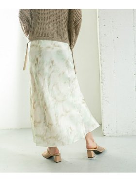 【ケービーエフ/KBF / URBAN RESEARCH】のタイダイプリントシャイニースカート 人気、トレンドファッション・服の通販 founy(ファニー) ファッション Fashion レディースファッション Ladies' Fashion Online スカート Skirt おすすめ Recommend シャイニー Shiny シンプル Simple トレンド Trend プリント Print マーメイド Mermaid 春 Spring |ID:prp329100004594595