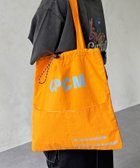 【シーピーシーエム/CPCM】のアソートカラーロゴトート 人気、トレンドファッション・服の通販 founy(ファニー) ファッション Fashion レディースファッション Ladies' Fashion Online バッグ Bag イエロー Yellow チェック Check ベーシック Basic 無地 Plain Color thumbnail オレンジ|ID: prp329100004594604 ipo3291000000032640783