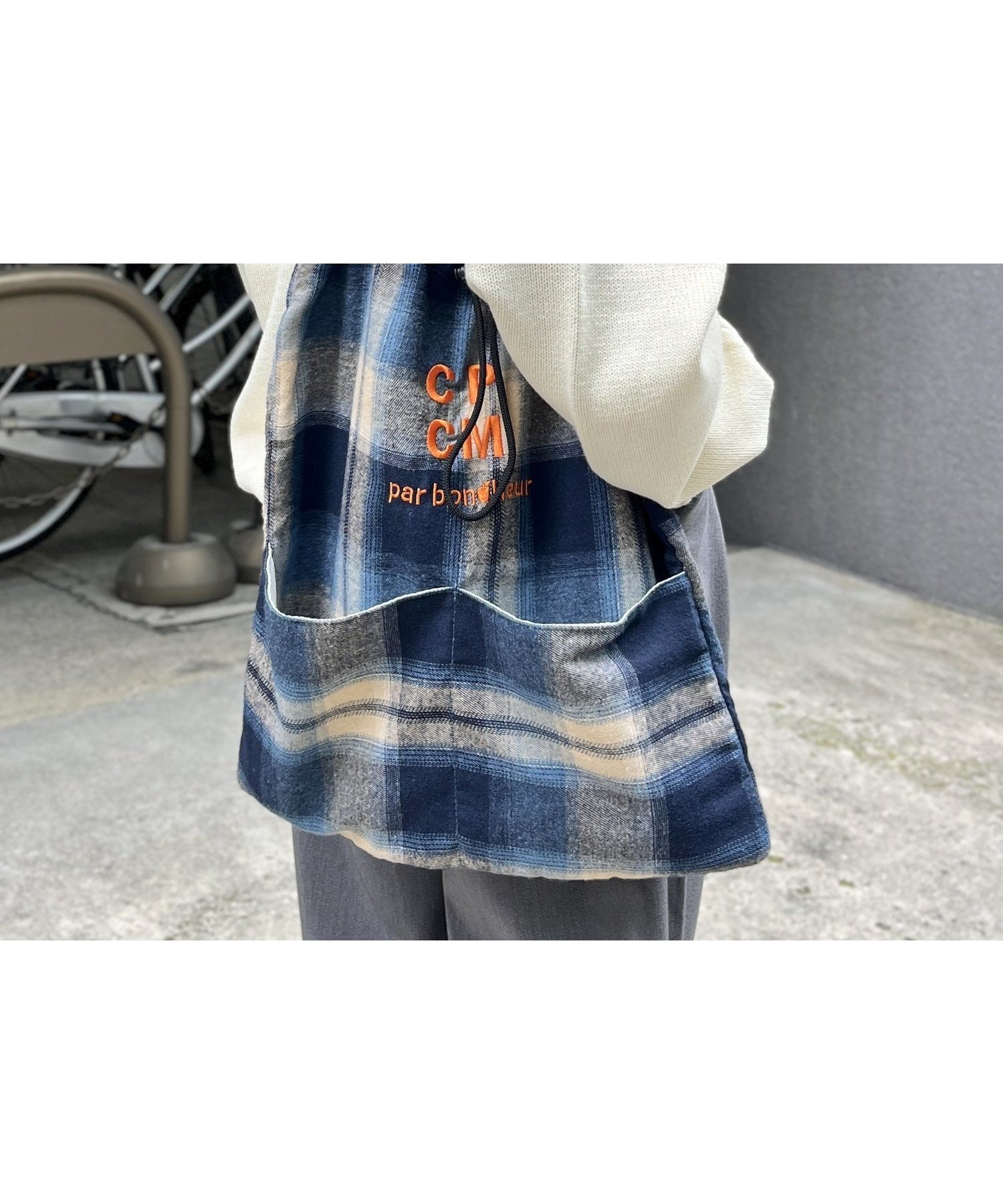 【シーピーシーエム/CPCM】のアソートカラーロゴトート インテリア・キッズ・メンズ・レディースファッション・服の通販 founy(ファニー) 　ファッション　Fashion　レディースファッション　Ladies' Fashion Online　バッグ　Bag　イエロー　Yellow　チェック　Check　ベーシック　Basic　無地　Plain Color　ブルーその他1|ID: prp329100004594604 ipo3291000000032640791