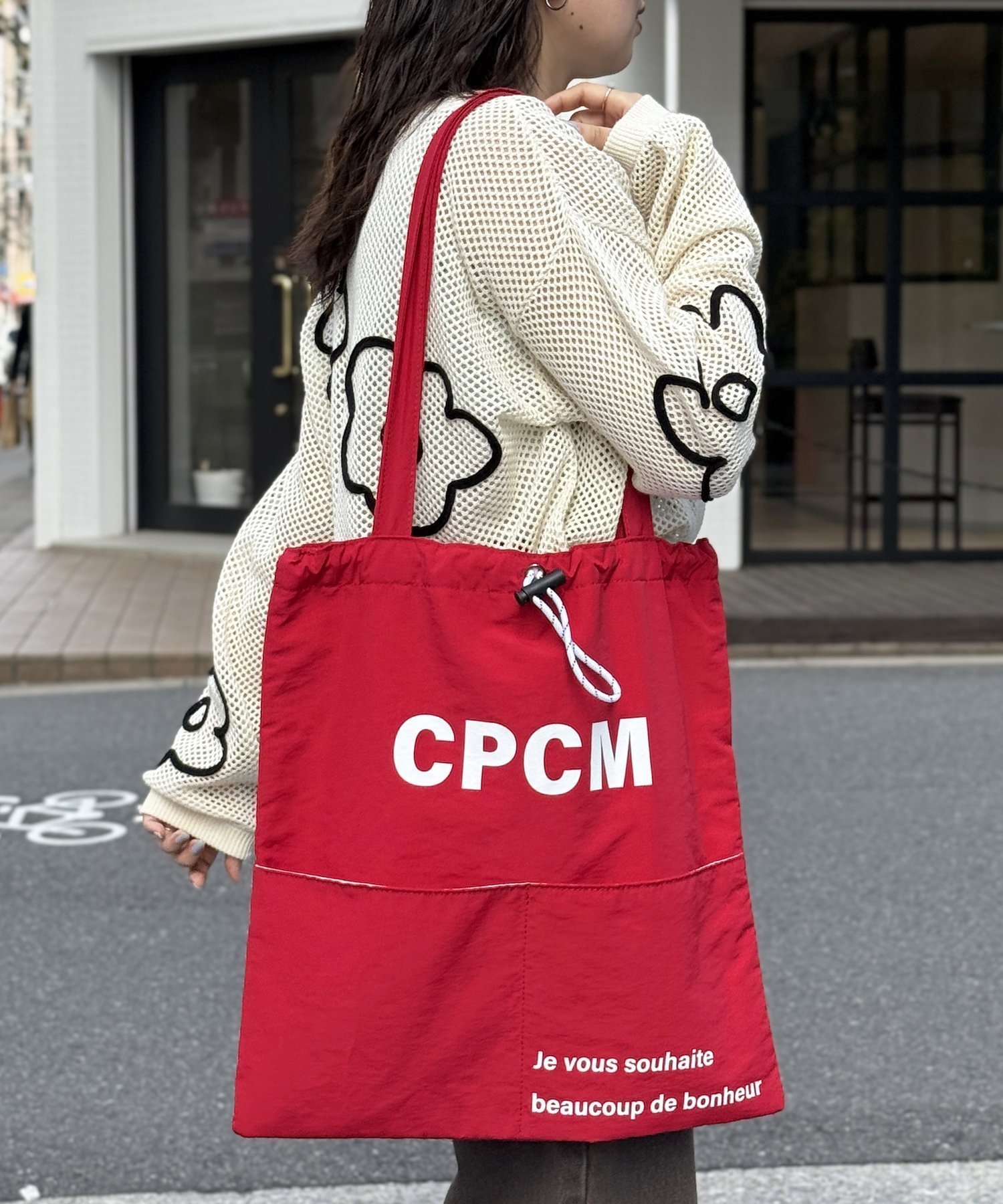 【シーピーシーエム/CPCM】のアソートカラーロゴトート インテリア・キッズ・メンズ・レディースファッション・服の通販 founy(ファニー) 　ファッション　Fashion　レディースファッション　Ladies' Fashion Online　バッグ　Bag　イエロー　Yellow　チェック　Check　ベーシック　Basic　無地　Plain Color　レッド|ID: prp329100004594604 ipo3291000000032640797