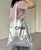 【シーピーシーエム/CPCM】のアソートカラーロゴトート 人気、トレンドファッション・服の通販 founy(ファニー) ファッション Fashion レディースファッション Ladies' Fashion Online バッグ Bag イエロー Yellow チェック Check ベーシック Basic 無地 Plain Color thumbnail シルバー|ID: prp329100004594604 ipo3291000000032640802