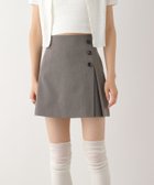 【ヘザー/Heather】のサイドスリットミニスカート グレー|ID: prp329100004594608 ipo3291000000032640889