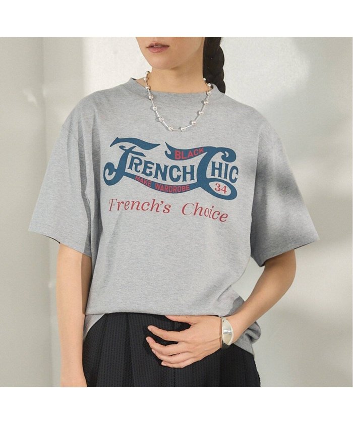 【イエナ/IENA】のBLACK フレンチシック Tシャツ インテリア・キッズ・メンズ・レディースファッション・服の通販 founy(ファニー) https://founy.com/ ファッション Fashion レディースファッション Ladies' Fashion Online トップス・カットソー Tops/Tshirt シャツ/ブラウス Shirts/Blouses ロング / Tシャツ T-Shirts 2025年 2025 2025-2026秋冬・A/W Aw/Autumn/Winter/Fw/Fall/2025-2026 おすすめ Recommend カットソー Cut And Sew キャップ Cap フェミニン Feminine プリント Print |ID: prp329100004594616 ipo3291000000032641052