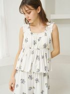 【ジェラート ピケ/gelato pique】の花柄カップインフリルタンクトップ BLU[086]|ID: prp329100004594628 ipo3291000000032641316