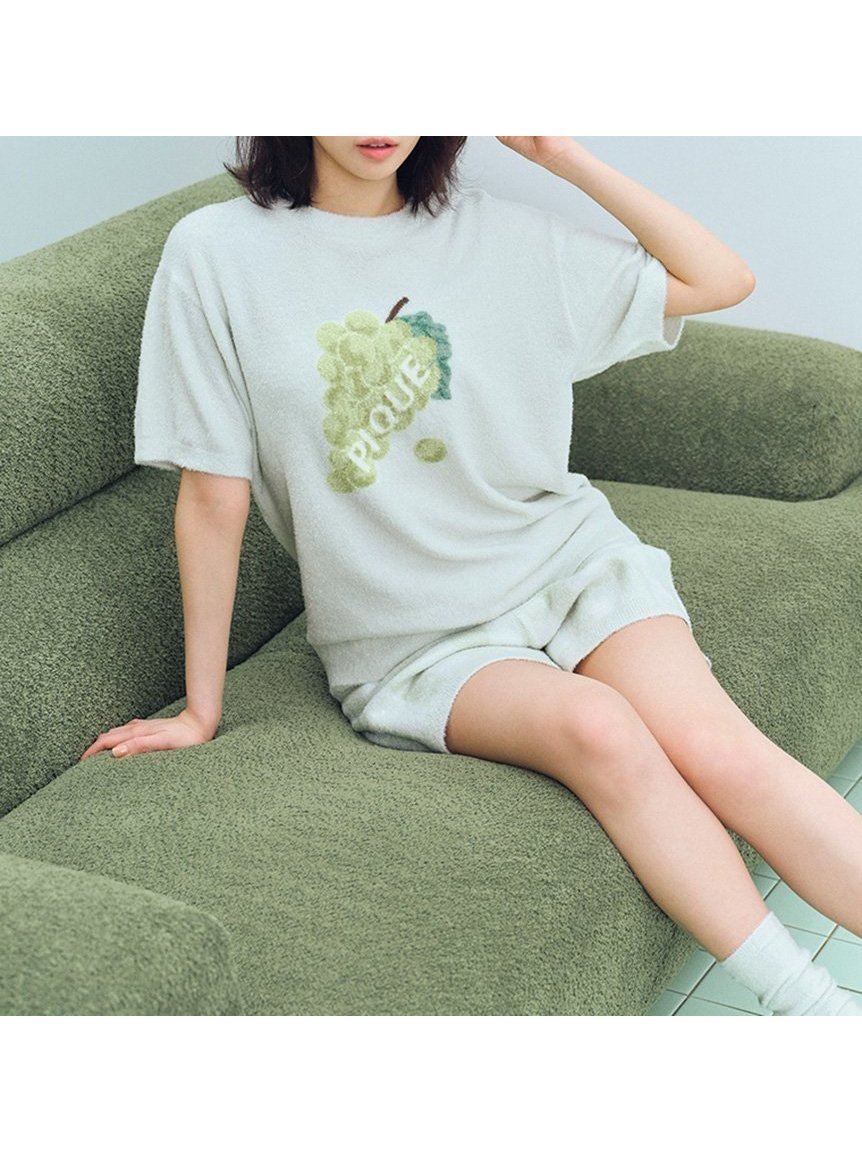 【ジェラート ピケ/gelato pique】のチェックジャガードショートパンツ インテリア・キッズ・メンズ・レディースファッション・服の通販 founy(ファニー) 　ファッション　Fashion　レディースファッション　Ladies' Fashion Online　パンツ　Pants　ハーフ / ショートパンツ　Short Pants　おすすめ　Recommend　イエロー　Yellow　ショート　Short　ピーチ　Peach　夏　Summer　MNT[021]|ID: prp329100004594636 ipo3291000000032641526