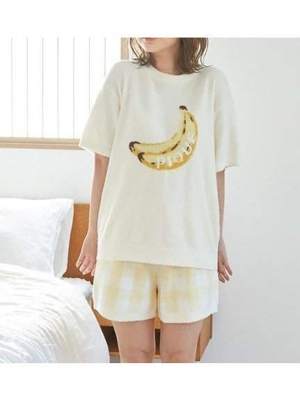 【ジェラート ピケ/gelato pique】のチェックジャガードショートパンツ インテリア・キッズ・メンズ・レディースファッション・服の通販 founy(ファニー) 　ファッション　Fashion　レディースファッション　Ladies' Fashion Online　パンツ　Pants　ハーフ / ショートパンツ　Short Pants　おすすめ　Recommend　イエロー　Yellow　ショート　Short　ピーチ　Peach　夏　Summer　YEL[032]|ID: prp329100004594636 ipo3291000000032641528