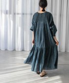 【アーバンリサーチ ドアーズ/URBAN RESEARCH DOORS】のラメストライプワンピース NAVY|ID: prp329100004594637 ipo3291000000032641539