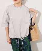 【ジャーナルスタンダード レリューム/JOURNAL STANDARD relume】の《追加3》ギャザーヘムショートスリーブTシャツ グレーB|ID: prp329100004594653 ipo3291000000032641782