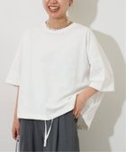 【ジャーナルスタンダード レリューム/JOURNAL STANDARD relume】の《追加3》ギャザーヘムショートスリーブTシャツ ホワイト|ID: prp329100004594653 ipo3291000000032641784