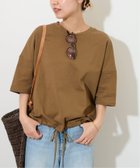 【ジャーナルスタンダード レリューム/JOURNAL STANDARD relume】の《追加3》ギャザーヘムショートスリーブTシャツ ベージュ|ID: prp329100004594653 ipo3291000000032641786