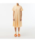 【ラコステ/LACOSTE】の鹿の子地シャツワンピース /シャツドレス アイボリー|ID: prp329100004594654 ipo3291000000032641787
