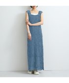 【ビッキー/VICKY】のクロシェロングワンピース≪手洗い可能≫ 人気、トレンドファッション・服の通販 founy(ファニー) ファッション Fashion レディースファッション Ladies' Fashion Online ワンピース Dress クロシェ Crochet ショルダー Shoulder スリット Slit フラワー Flower ポケット Pocket モチーフ Motif thumbnail ブルー|ID: prp329100004594674 ipo3291000000032642211