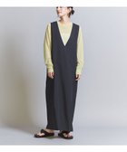 【ユナイテッドアローズ/UNITED ARROWS】のカルゼ ディープVネック ジャンパースカート 人気、トレンドファッション・服の通販 founy(ファニー) ファッション Fashion レディースファッション Fashion for Women スカート Skirts 春 Spring カットソー Cut and Sewn Top スリーブ Sleeve, Long Sleeve / Short Sleeve ドレープ Drape, Draping Fabric ボーダー Border, Stripe ポケット Pocket, Pocket Detail おすすめ Recommended / Our Picks エレガント 上品 Elegant thumbnail NAVY|ID: prp329100004594706 ipo3291000000033426881