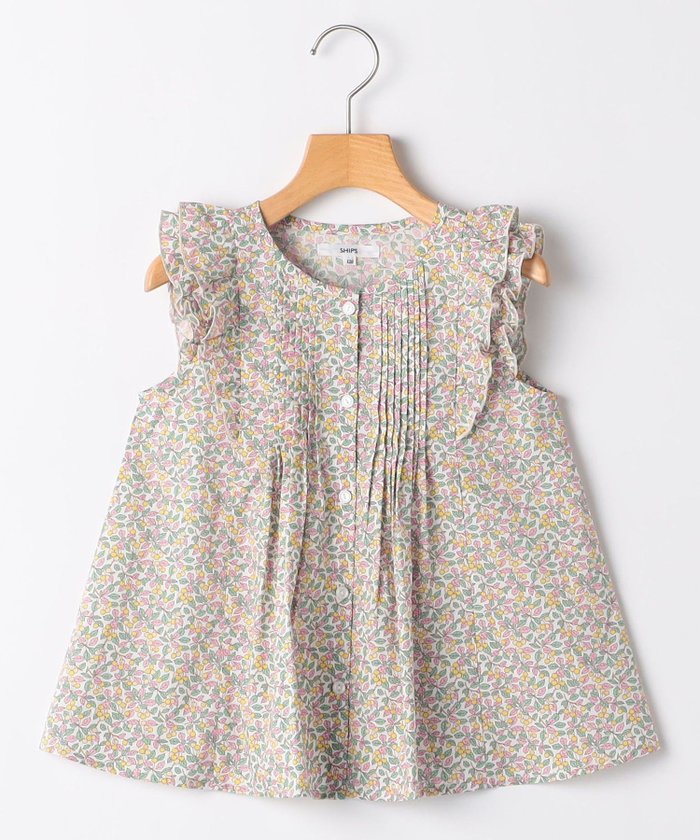 【シップス/SHIPS / KIDS】のSHIPS KIDS 140~150cm / リバティ フリル ブラウス インテリア・キッズ・メンズ・レディースファッション・服の通販 founy(ファニー) https://founy.com/ ファッション Fashion キッズファッション KIDS Children’s Clothing 春 Spring 秋 Autumn/Fall ガーリー Girly コレクション Collection チェリー Cherry 手描き Hand Drawn フェミニン Feminine フリル Frills フロント Front プリント Print ボトム Bottom モノトーン Monotone ロンドン London 夏 Summer |ID: prp329100004594720 ipo3291000000032642975