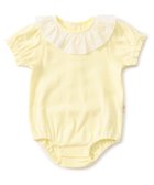 【エフオー オンラインストア/F.O.Online Store / KIDS】の衿フリルボディースーツ イエロー|ID: prp329100004594729 ipo3291000000033508375