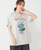 【スタディオ クリップ/studio CLIP】のプリントTシャツ スマーフコラボ 杢グレー15|ID: prp329100004594730 ipo3291000000032643149