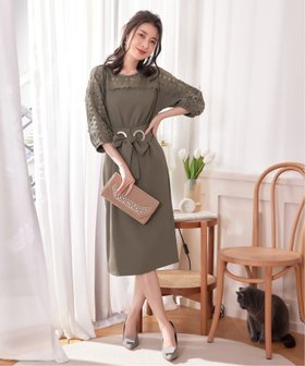 【ドレス/DRESS+】のワンピース パーティー ドレス 人気、トレンドファッション・服の通販 founy(ファニー) ファッション Fashion レディースファッション Ladies' Fashion Online ワンピース Dress ドレス Party Dresses ショルダー Shoulder スリーブ Sleeve ドレス Dress リボン Ribbon レース Race エレガント 上品 Elegant 筋トレ・ボディメイク Training |ID:prp329100004594731