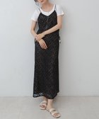 【バブ ブージュルード/Bab Bou Jeloud】の【低身長向けサイズあり】刺繍フラワーキャミワンピース 人気、トレンドファッション・服の通販 founy(ファニー) ファッション Fashion レディースファッション Ladies' Fashion Online ワンピース Dress キャミワンピース No Sleeve Dresses インナー Inner くるぶし Ankle シアー Sheer シューズ Shoes ジャケット Jacket スリット Slit デニム Denim 人気 Popularity 長袖 Long Sleeve バレエ Ballet フェミニン Feminine 羽織 Haori リボン Ribbon ループ Loop おすすめ Recommend thumbnail BLACK|ID: prp329100004594745 ipo3291000000032643311
