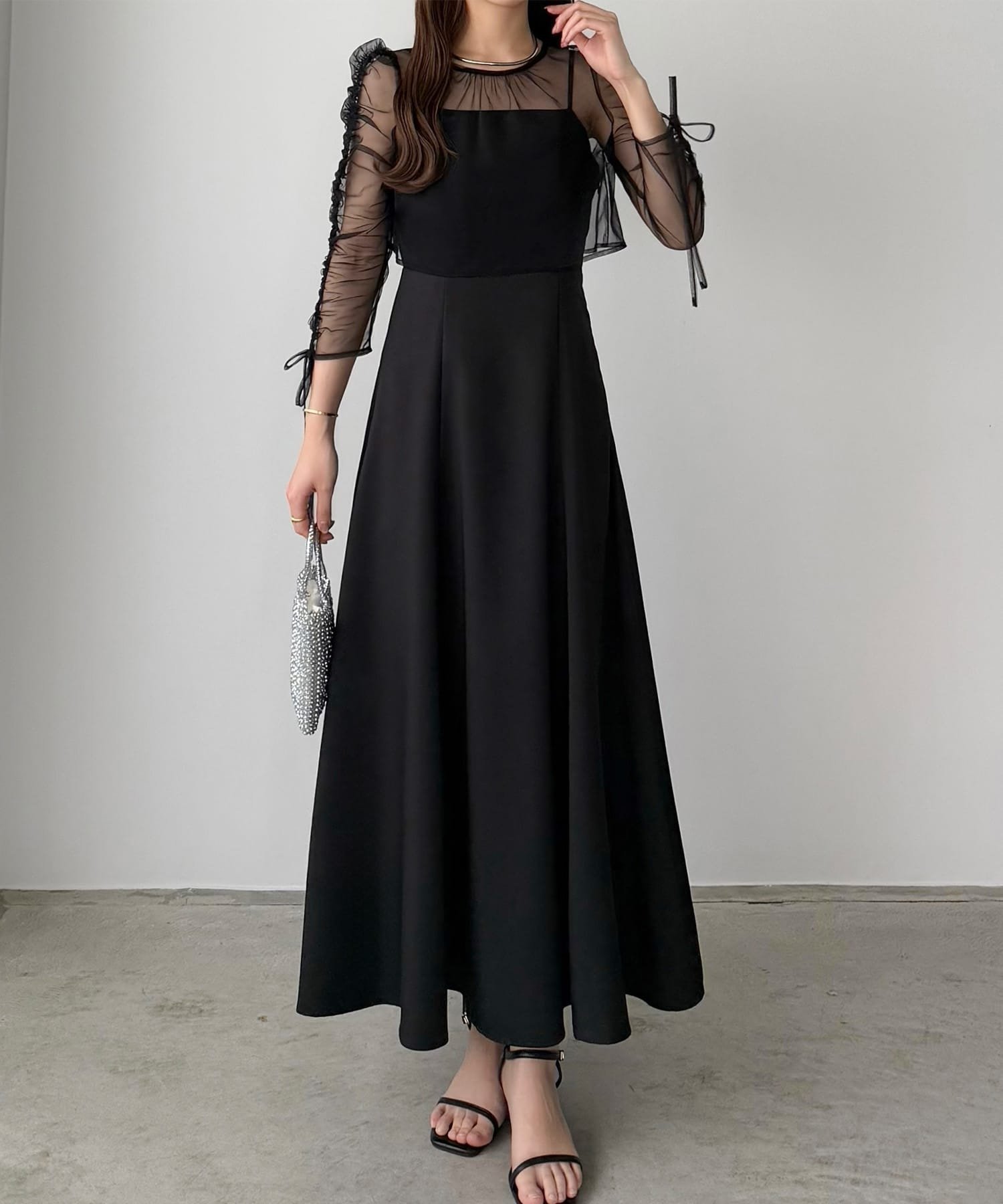 【ジュノア/JUNOAH】のcallautia フリルドロストボレロ+フレアキャミワンピース 人気、トレンドファッション・服の通販 founy(ファニー) 　ファッション　Fashion　レディースファッション　Ladies' Fashion Online　アウター　Coat Outerwear　ボレロ　Bolero jackets　ワンピース　Dress　キャミワンピース　No Sleeve Dresses　ボレロ　Bolero　 other-1|ID: prp329100004594757 ipo3291000000032643449
