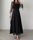 【ジュノア/JUNOAH】のcallautia フリルドロストボレロ+フレアキャミワンピース ブラック|ID: prp329100004594757 ipo3291000000032763273