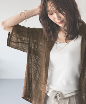 【グローバルワーク/GLOBAL WORK】のアソート柄シアーシャツ半袖/494143 人気、トレンドファッション・服の通販 founy(ファニー) ファッション Fashion レディースファッション Ladies' Fashion Online トップス・カットソー Tops/Tshirt シャツ/ブラウス Shirts/Blouses おすすめ Recommend タンク Tank チェック Check ワイド Wide 半袖 Short Sleeve 夏 Summer |ID:prp329100004594762