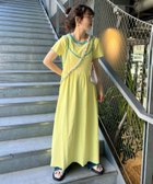 【チャオパニックティピー/CIAOPANIC TYPY】の【HELLO.SANFRANCISCO】リンガーTee付ワンピース イエロー|ID: prp329100004594771 ipo3291000000032643633