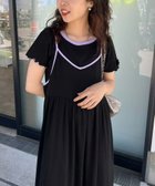 【チャオパニックティピー/CIAOPANIC TYPY】の【HELLO.SANFRANCISCO】リンガーTee付ワンピース ブラック|ID: prp329100004594771 ipo3291000000032643642