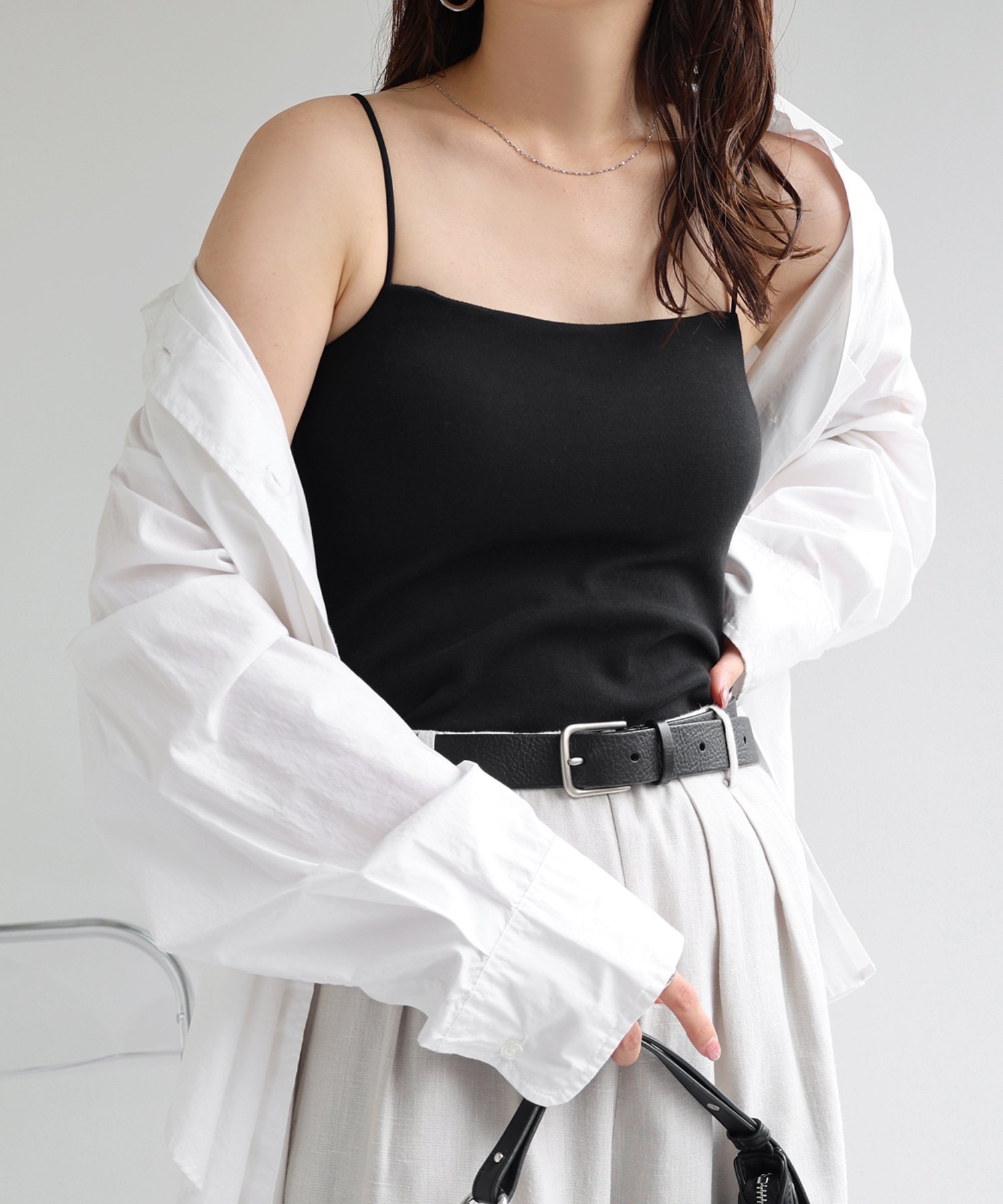 【その他のブランド/Other】のコットンスムース カップ付き キャミソール 人気、トレンドファッション・服の通販 founy(ファニー) 　ファッション　Fashion　レディースファッション　Fashion for Women　トップス・カットソー　Cut & Sew Tops　キャミソール&ノースリーブ　Camisoles & Sleeveless Tops　おすすめ　Recommended / Our Picks　インナー　Innerwear　キャミソール　Camisole, Spaghetti Strap Top　フラット　Flat, Flat Shoes　ラップ　Wrap, Wrap Design　エレガント 上品　Elegant　 other-1|ID: prp329100004594774 ipo3291000000032643671