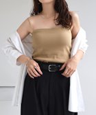 【その他のブランド/Other】のコットンスムース カップ付き キャミソール ベージュ|ID: prp329100004594774 ipo3291000000032643678