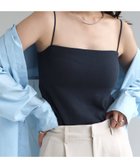 【その他のブランド/Other】のコットンスムース カップ付き キャミソール ネイビー|ID: prp329100004594774 ipo3291000000032643682