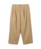 【トゥモローランド/TOMORROWLAND / MEN】のリネンコットン 2プリーツ ワイドパンツ 43 ベージュ|ID: prp329100004594786 ipo3291000000032643768
