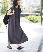 【コーエン/COEN】の【接触冷感・UVカット】WELLTECT USA 袖リボンフレアワンピース DK.GRAY|ID: prp329100004594787 ipo3291000000033566969