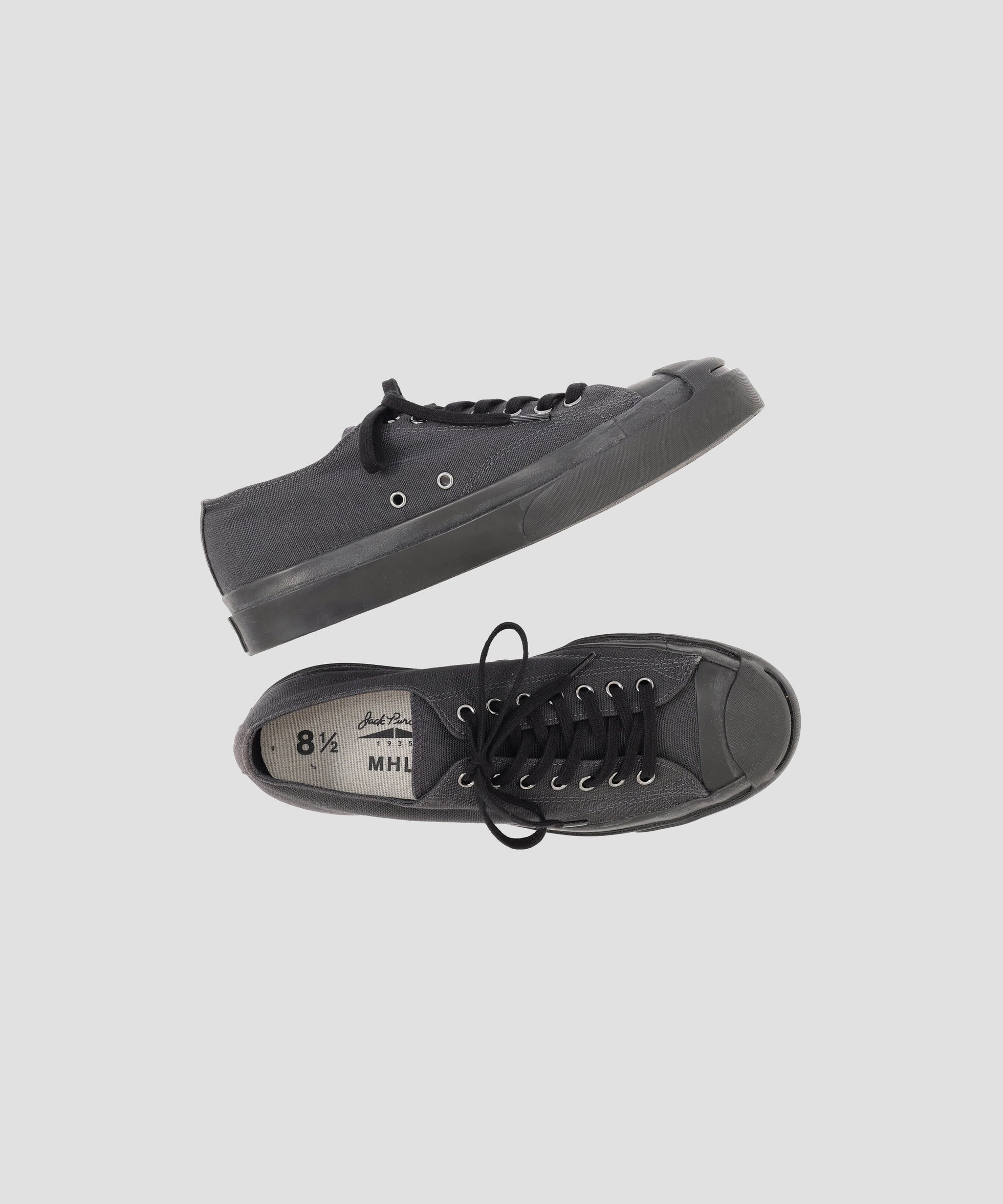 【マーガレット ハウエル/MARGARET HOWELL / MEN】のJACK PURCELL 1935 / MHL.25 インテリア・キッズ・メンズ・レディースファッション・服の通販 founy(ファニー) 　ファッション　Fashion　メンズファッション　Fashion for Men　インソール　Shoe Insole　クッション　Cushion, Throw Pillow　スペシャル　Special, Limited Edition　プリント　Print, Printed Pattern　ライニング　Inner Lining, Inner Fabric, Lined　DARK CHARCOAL4|ID: prp329100004594793 ipo3291000000032643876
