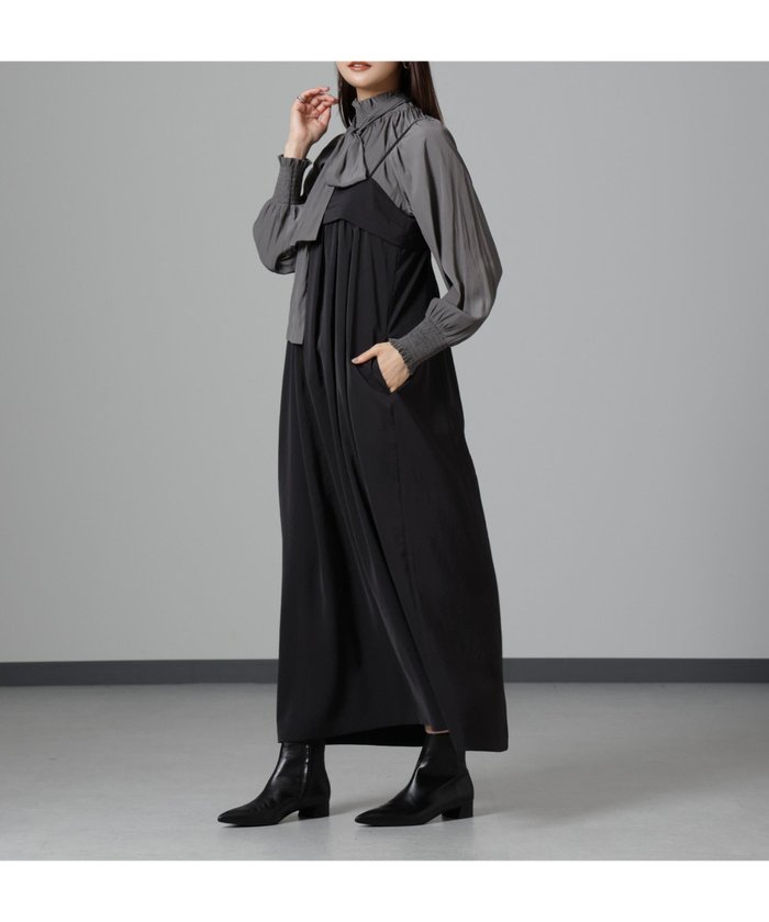 【ナノ ユニバース/nano universe】のギャザーキャミワンピース インテリア・キッズ・メンズ・レディースファッション・服の通販 founy(ファニー) https://founy.com/ ファッション Fashion レディースファッション Ladies' Fashion Online ワンピース Dress キャミワンピース No Sleeve Dresses インナー Inner ウォッシャブル Washable キャミワンピース Cami Dress ギャザー Gather クール Cool サテン Satin ドレープ Drape フェミニン Feminine フロント Front ベーシック Basic ヨーク Yoke ラップ Wrap おすすめ Recommend 2024年 2024 エレガント 上品 Elegant 2024-2025秋冬・A/W Aw/Autumn/Winter/Fw/Fall/2024-2025 |ID: prp329100004594798 ipo3291000000032643916