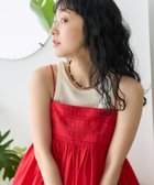 【フリークスストア/FREAK'S STORE】のインド レースキャミソール/ビスチェ 限定展開 25SS レッド|ID: prp329100004594810 ipo3291000000032735660