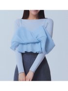 【セルフォード/CELFORD】のカシュクールキャミセットニットプルオーバー 人気、トレンドファッション・服の通販 founy(ファニー) ファッション Fashion レディースファッション Ladies' Fashion Online トップス・カットソー Tops/Tshirt ニット Knit Tops キャミソール / ノースリーブ No Sleeves プルオーバー Pullover インナー Inner キャミ Cami キャミソール Camisole シアー Sheer シャーリング Shirring パターン Pattern フィット Fit リボン Ribbon thumbnail SAX[083]|ID: prp329100004594819 ipo3291000000032644273