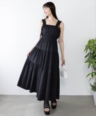 【クリア/clear】のリボンフリルキャミワンピース BK|ID: prp329100004594820 ipo3291000000032644284