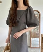 【ジュノア/JUNOAH】のオフショルフレアワンピース 人気、トレンドファッション・服の通販 founy(ファニー) ファッション Fashion レディースファッション Ladies' Fashion Online ワンピース Dress thumbnail チャコール|ID: prp329100004594833 ipo3291000000032644551